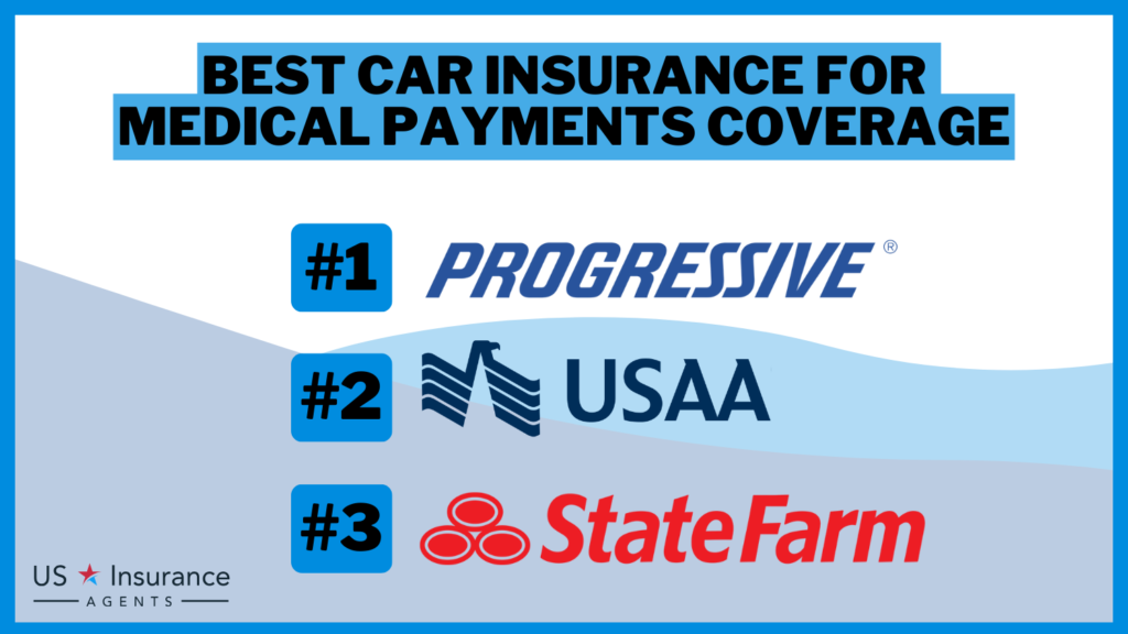 Best Car Insurance for Medical Payments Coverage: Progressive, USAA and State Farm