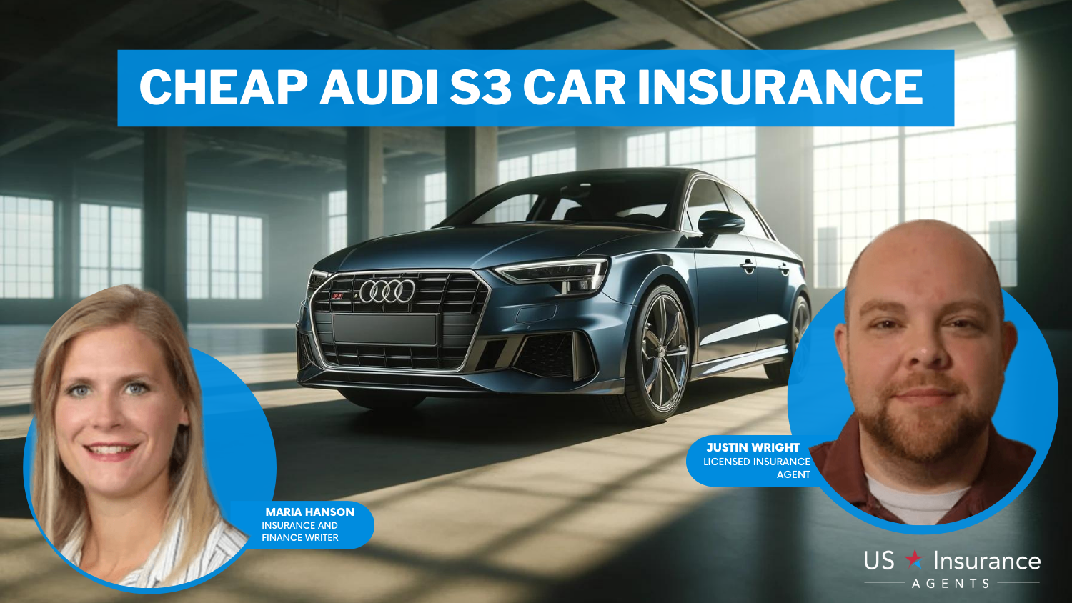 Cheap-Audi-S3-Car-Insurance: Erie, USAA, Mercury