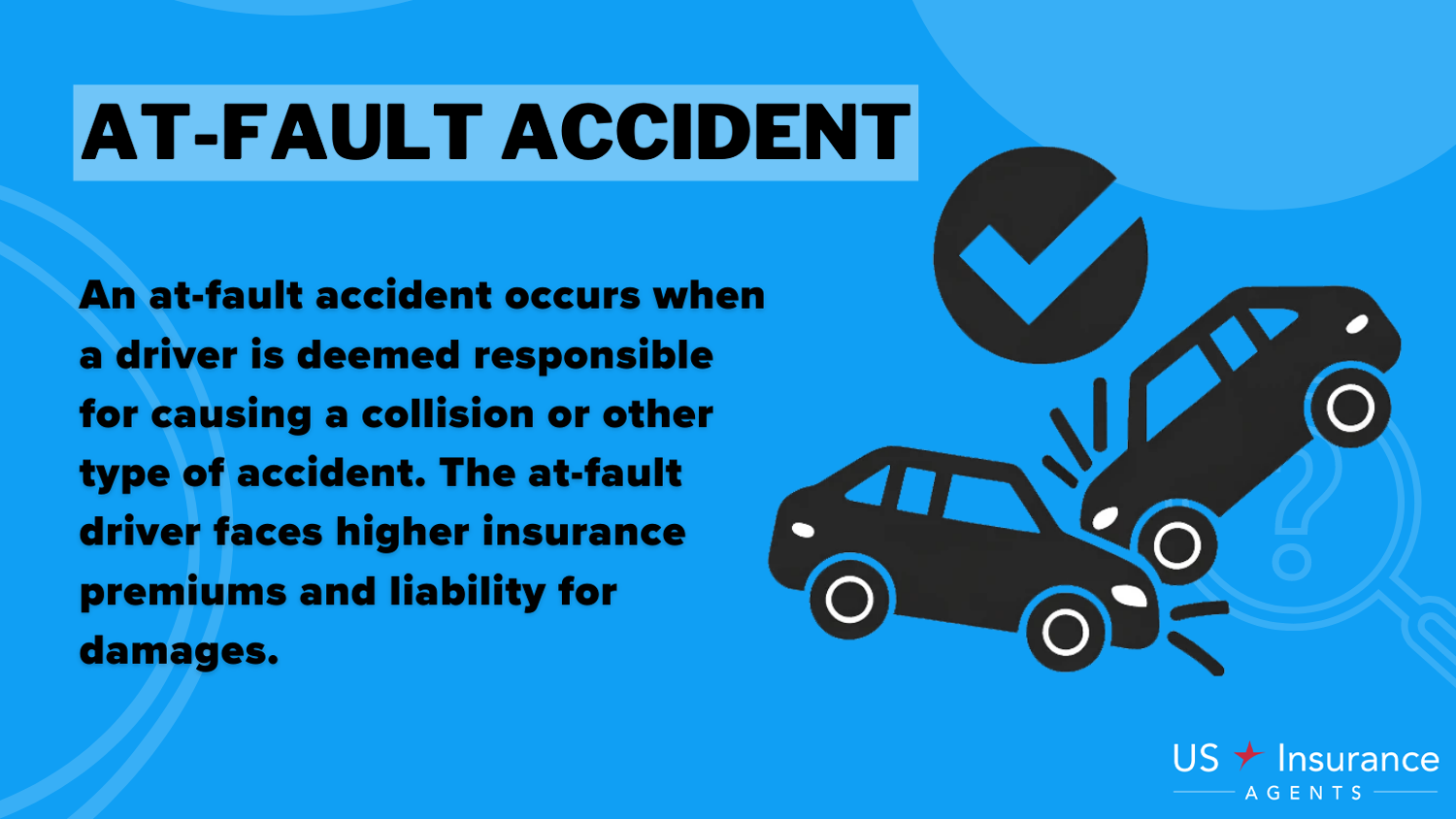 Cheap Volkswagen Routan Car Insurance: At-Fault Accident Definition Card