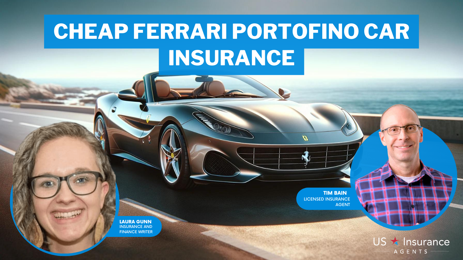 Cheap Ferrari Portofino Car Insurance: Travelers, State Farm, and Progressive.