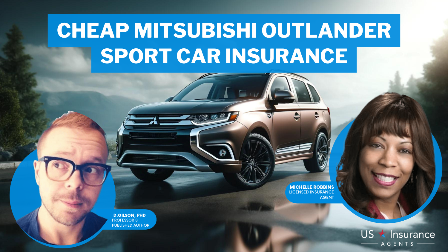 Cheap Mitsubishi Outlander Sport Car Insurance: Progressive, American Family, and State Farm.