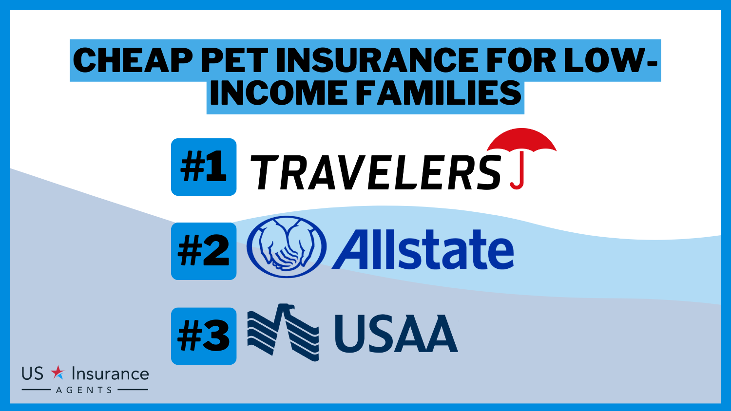 Cheap Pet Insurance for Low-Income Families: Travelers, Allstate, and USAA